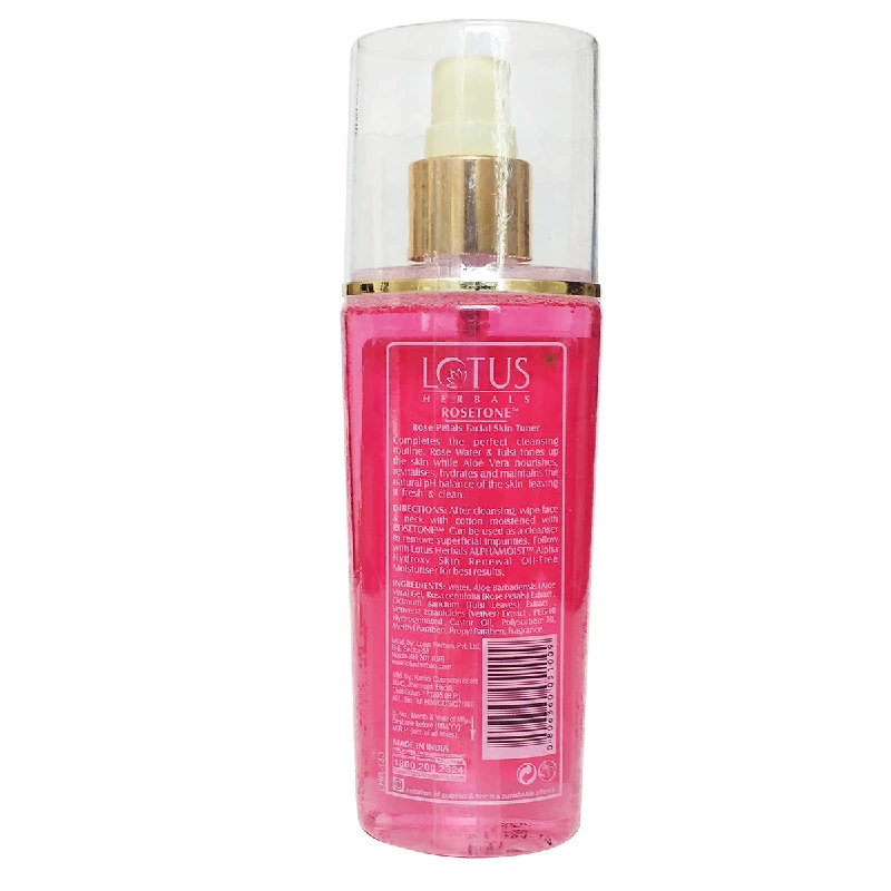 Lotus Herbals Rosetone Rose Petals Facial Skin Toner, 100 ml-2.webp